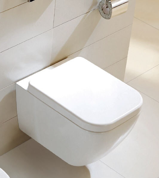 Ditte fali, rimless WC